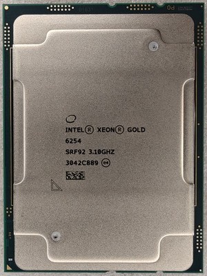 Intel Xeon Gold 6254 3.1GHz 18 Core 24.75MB 200W 2nd Gen Processor SRF92