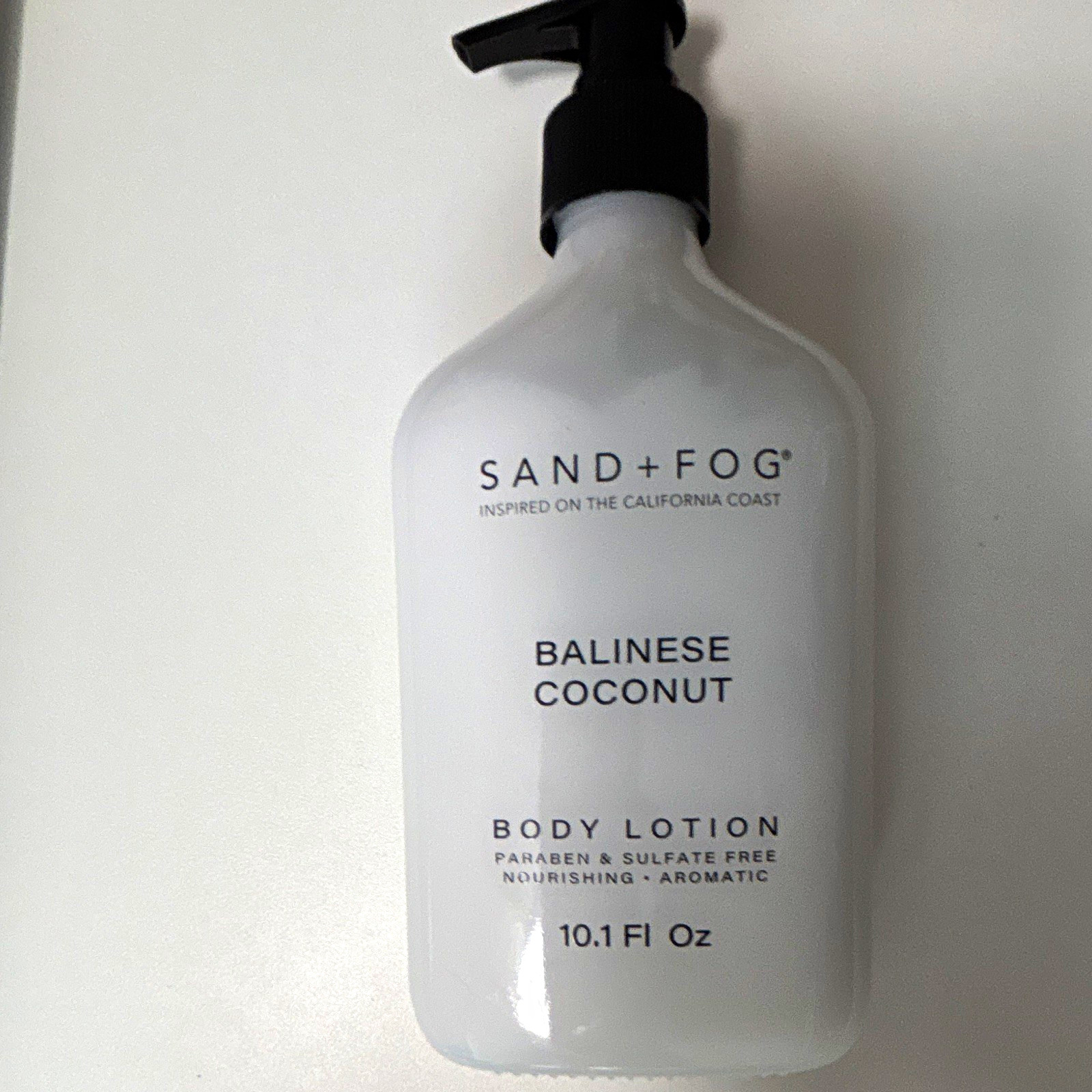 SAND+FOG Balinese Coconut Body Lotion Moisturizer 10.1 fl oz