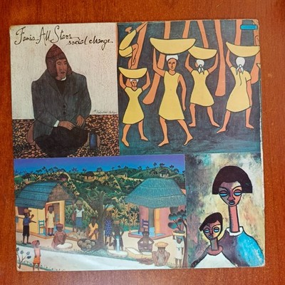 Fania All Stars    Social Change [1981] Vinyl LP Afro Cuban Salsa Fania Records