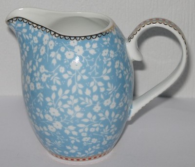 Sahne-/Milchkännchen der Marke Pip Studio im Vintage-Stil mit einem feinen, wei