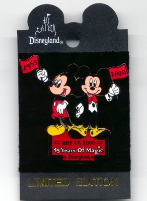 MICKEY 45 Years of Magic 2000 L. Edition - Disney Pin | eBay