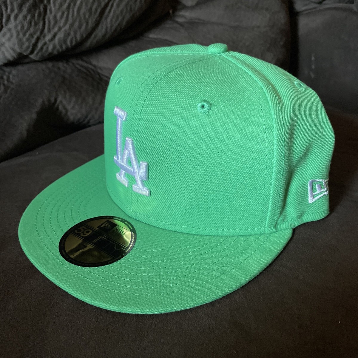 New Era Los Angeles Dodgers Kelly Green LA 59Fifty 5950 7 3 New Era Los Angeles Dodgers Kelly Green LA 59Fifty 5950 7 3