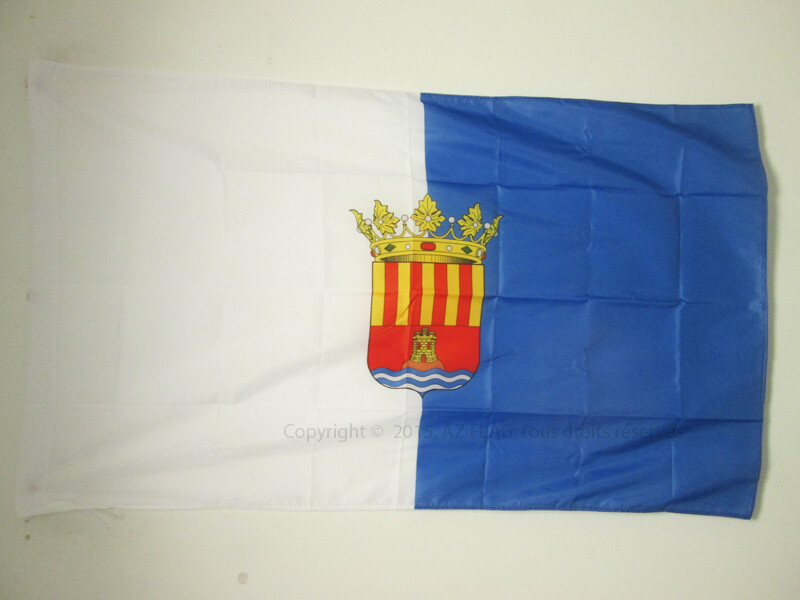 Alicante en Espagne drapeau 90 x 150 cm pour décoration culturelle