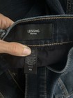 WOMENS EXPRESS ONE ELEVEN DARK BLUE SKINNY LEGGING JEANS SIZE 4 MID RISE — photo 5
