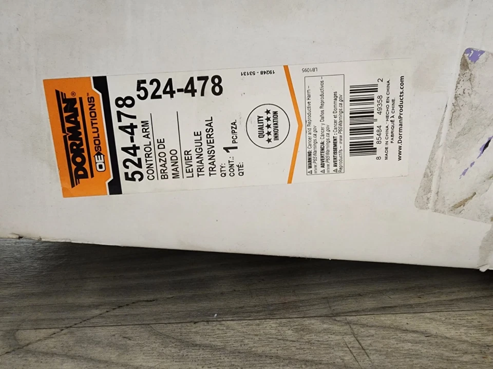Brazo de control delantero derecho Lexus NX200t NX300h RAV4 con rótula Dorman 524-478 Foto 4 de 4