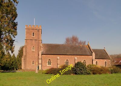 Photo 12x8 St Luke, Stoke Prior Elms Green/SO5056 'Hardly in the for c2014