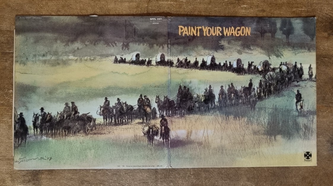 Paint Your Wagon Vinyl Record LP Soundtrack 1969 eBay