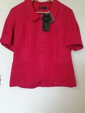 Alex & Co Linen Pink Smart Blazer Jacket Size 14