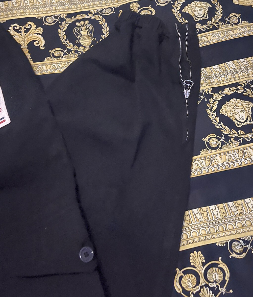 【関税込み】gucci 'Morsetto' pants Gucci Black Monogram Striped Track Pants – Savonches