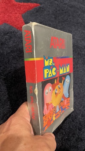 SUPER RARE 1982 Ms. Pac-Man Factory Sealed - Atari 2600 Original Release - Picture 8 of 14