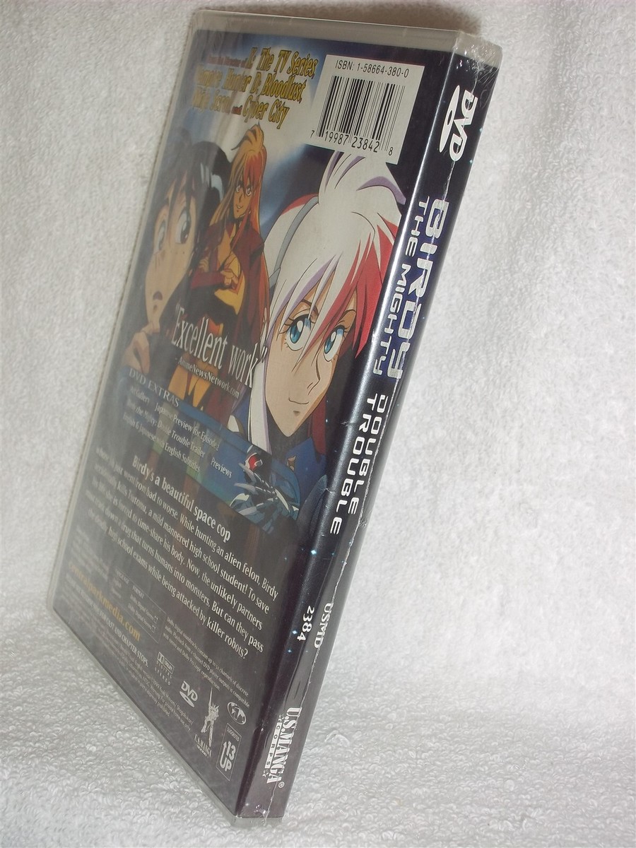 Birdy The Mighty Double Trouble (DVD, 1996) anime fantasy mechs