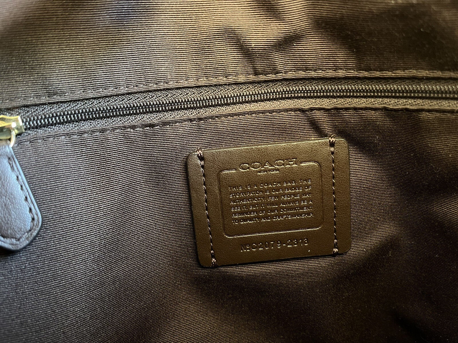 Coach Hallie Shoulder Bag Purse Signature Logo Coated Canvas Chalk