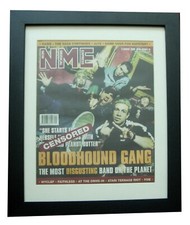 BLOODHOUND GANG+NME 2000+RARE ORIGINAL+VINTAGE+POSTER+FRAMED+EXPRESS GLOBAL SHIP
