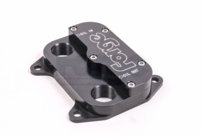 FORGE VAG 1.6TDi Und 2.0TDi Öl Kühler Abnahmeplatte FMOC2 -8 Oder -10 Anschluss