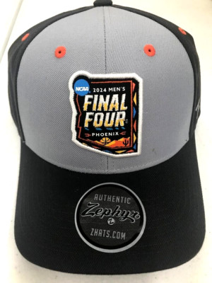 2024 Final Four Phoenix UConn vs Purdue Adjustable Logo Cap by Zephyr OSFM
