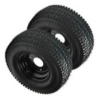 2x 13x5-6 13x5.00-6 Wheel Tyre Rim 4 Ply Tubeless for Riding Lawn Mowers Tractor