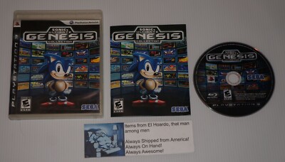 Sonic's Ultimate Genesis Collection PS3 Complete In Box (Playstation 3, 2009) 