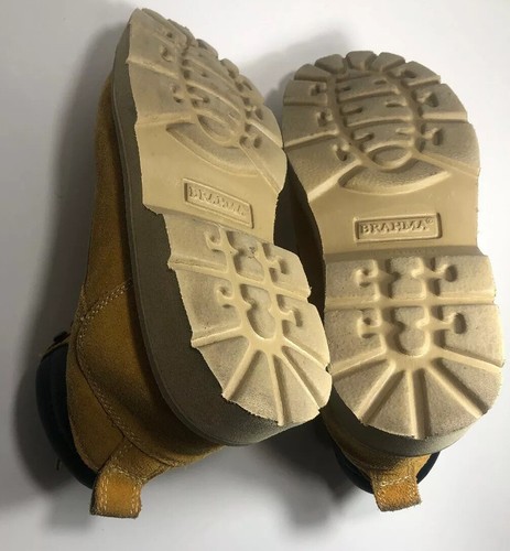 Brahma Men’s Steel Toe Work Safety Boots Light Brown ASTM F2413-11 Size 7 - Picture 10 of 12