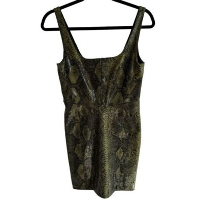NBD Lizzie Mini Dress in Greener Pastures, Size XS