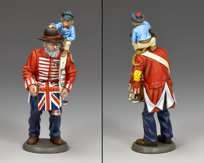 KING AND COUNTRY Dickens - The Old Organ Grinder & His Monkey WoD026 WoD26
