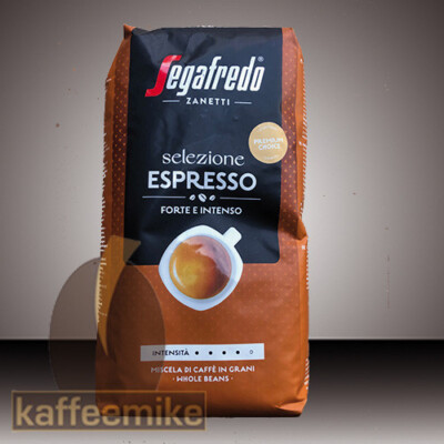 6 x Segafredo Espresso Kaffee - Selezione Espresso 1000g Bohnen