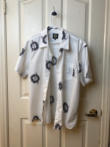Vintage Rare Sexhippies Sex Hippies Button Up Shirt Size XL