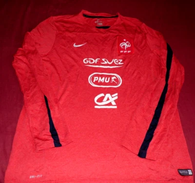 Maillot Football Entrainement De L'Equipe de France Porté Saison 2013/2014 T XXL - Photo 1/4