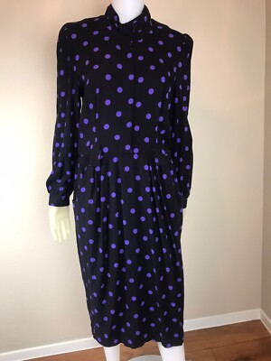 Midi Dress Ladies Dresses Msgm Polka Dot Dress Yitimuceng Polka