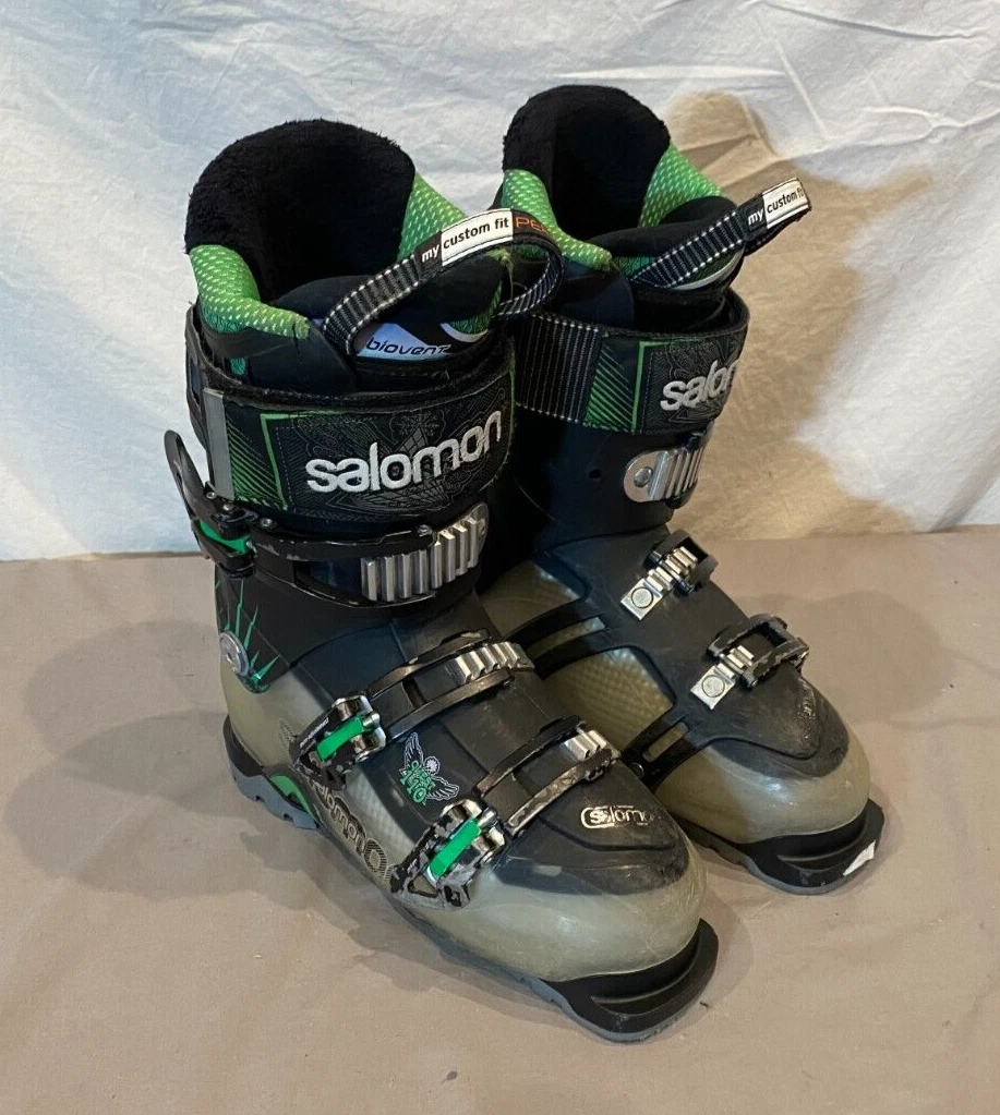 Salomon Quest Biovent Alpine Ski Boots MDP Men&#039;s 7 GREAT | eBay