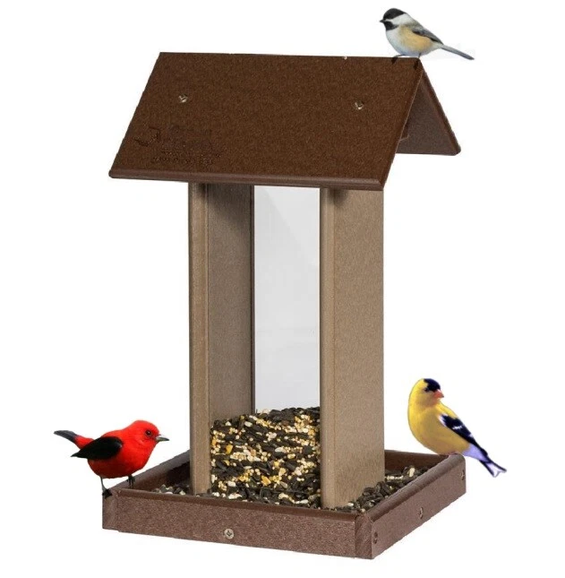 HANGING TALL BIRD FEEDER - 4 Season 2 LBS Seed Tower Screen Floor AMISH MADE USA | eBay Hanging Tall Bird Feeder - 4 Season 2 Lbs Seed Tower Screen Floor Amish Made Usa | Ebay