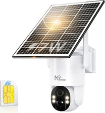 ✨ NGTeco 4G LTE Cellular Solar Security Camera - 2.5K/4MP, 360° Coverage ✨