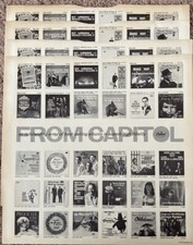 CAPITOL RECORDS LP INNER SLEEVES 4 circa 1961