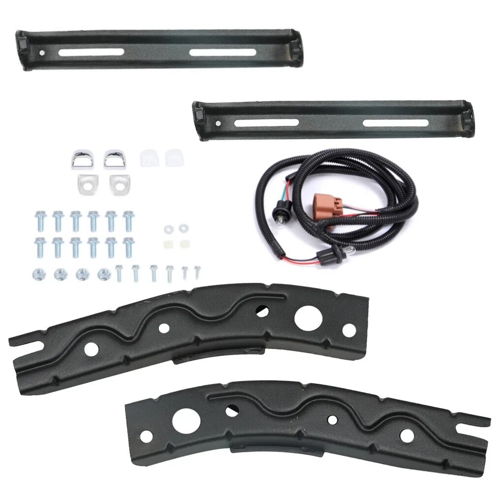 Conjunto de parachoques trasero cromado para Toyota Tundra Base SR5 2000-2006 Foto 4 de 4