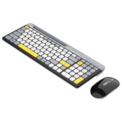 Wireless Keyboard +Mouse Bluetooth-compatible5.0/2.4G 2Mode Ergonomic Design - Picture 10 of 10