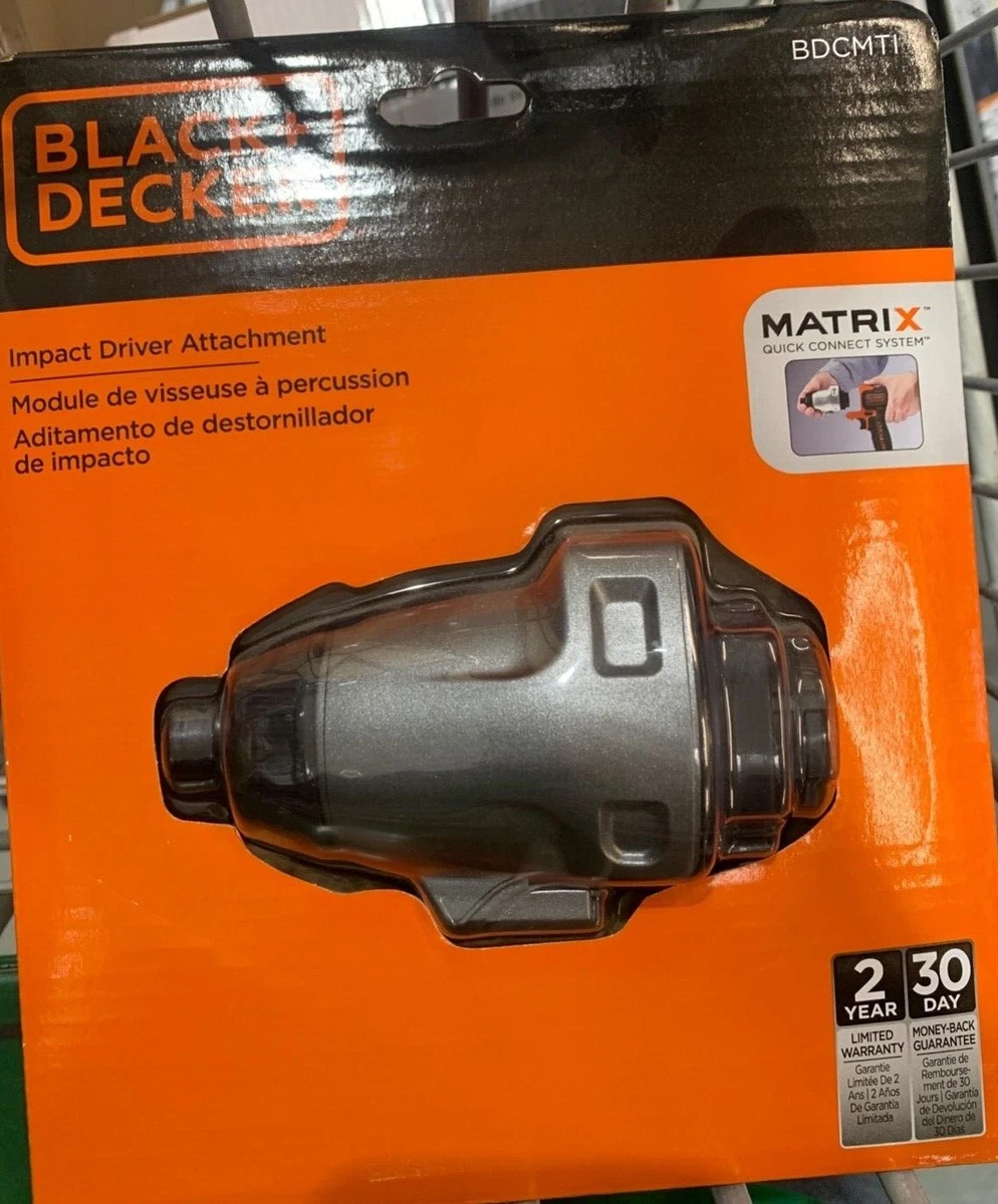 BLACK+DECKER Matrix Impact Driver Attachment (BDCMTI)