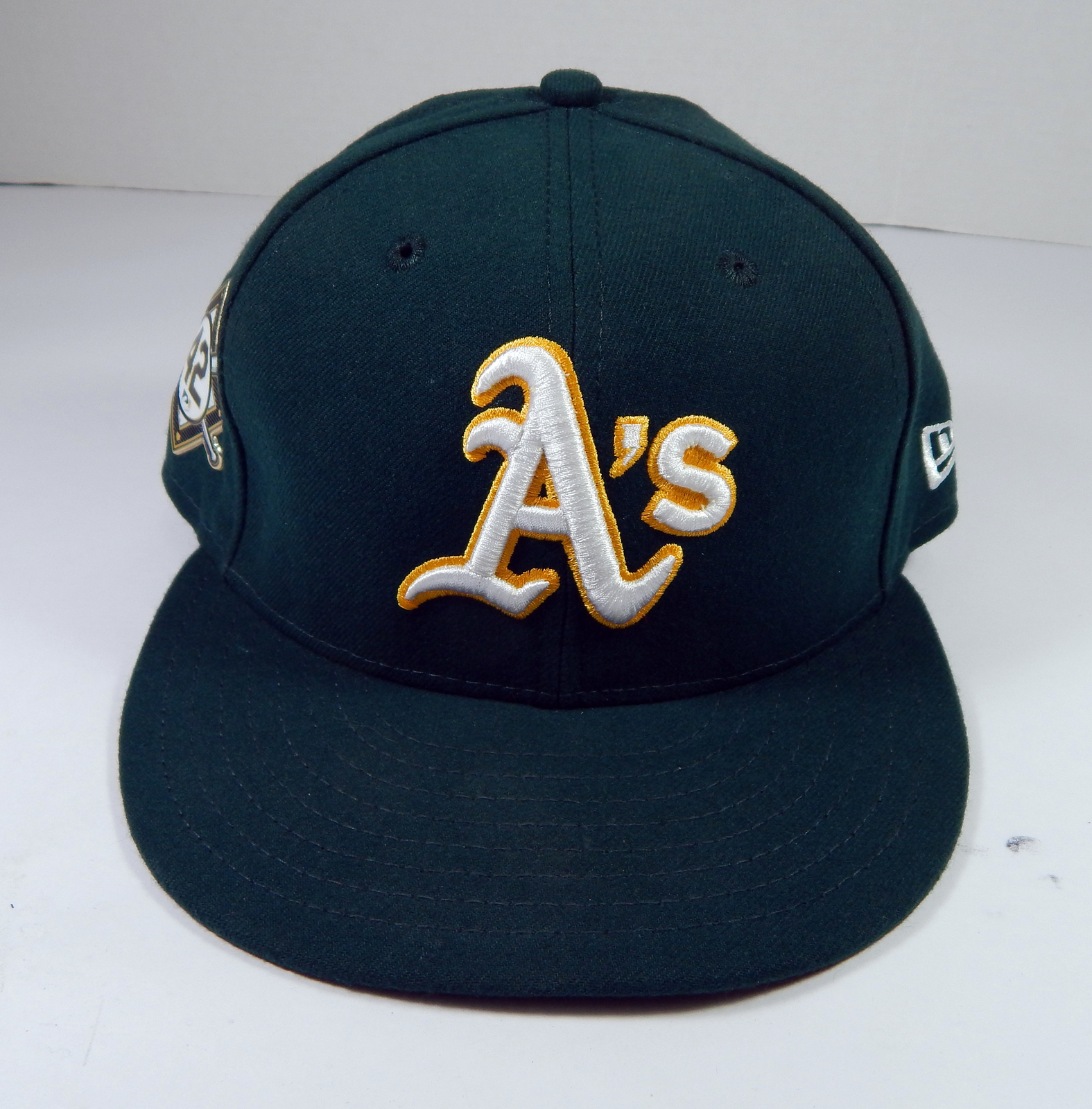 2022 Oakland A's Athletics Tony Kemp #5 Game Issued Dark Green Hat Robinson 0