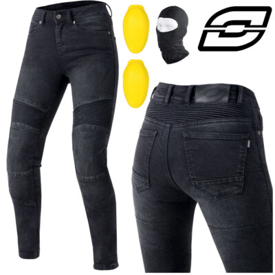 Motorrad Hose | OZONE AGNESS II | Motorradjeans mit Protektoren Damen W26 - W38