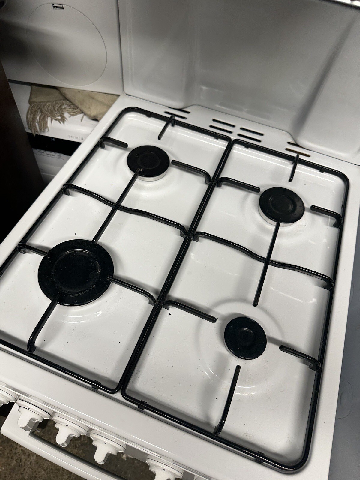 Flavel Freestanding 50cm Gas Cooker With High Level Grill FHLG51W Mint