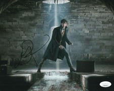 Eddie Redmayne Fantastic Beasts Autographed Signed 8x10 Photo JSA COA #J9