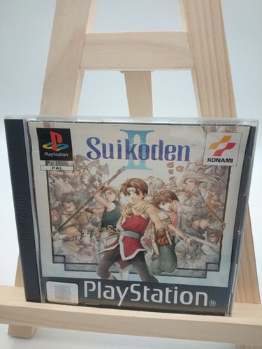 Suikoden 2 Sur Sony PlayStation 1 – Version PAL Complète (boîte, Livret, CD) – Très Bon état