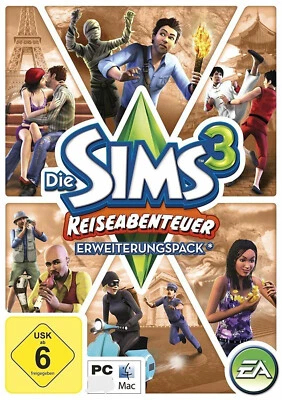 Die Sims 3 Reiseabenteuer (PC Nur EA APP Key Download Code) Keine DVD, No CD - Bild 1 von 4
