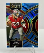 2023 Panini Select CODY MAUCH Rookie Light Blue Prizm Premier RC Buccaneers /99