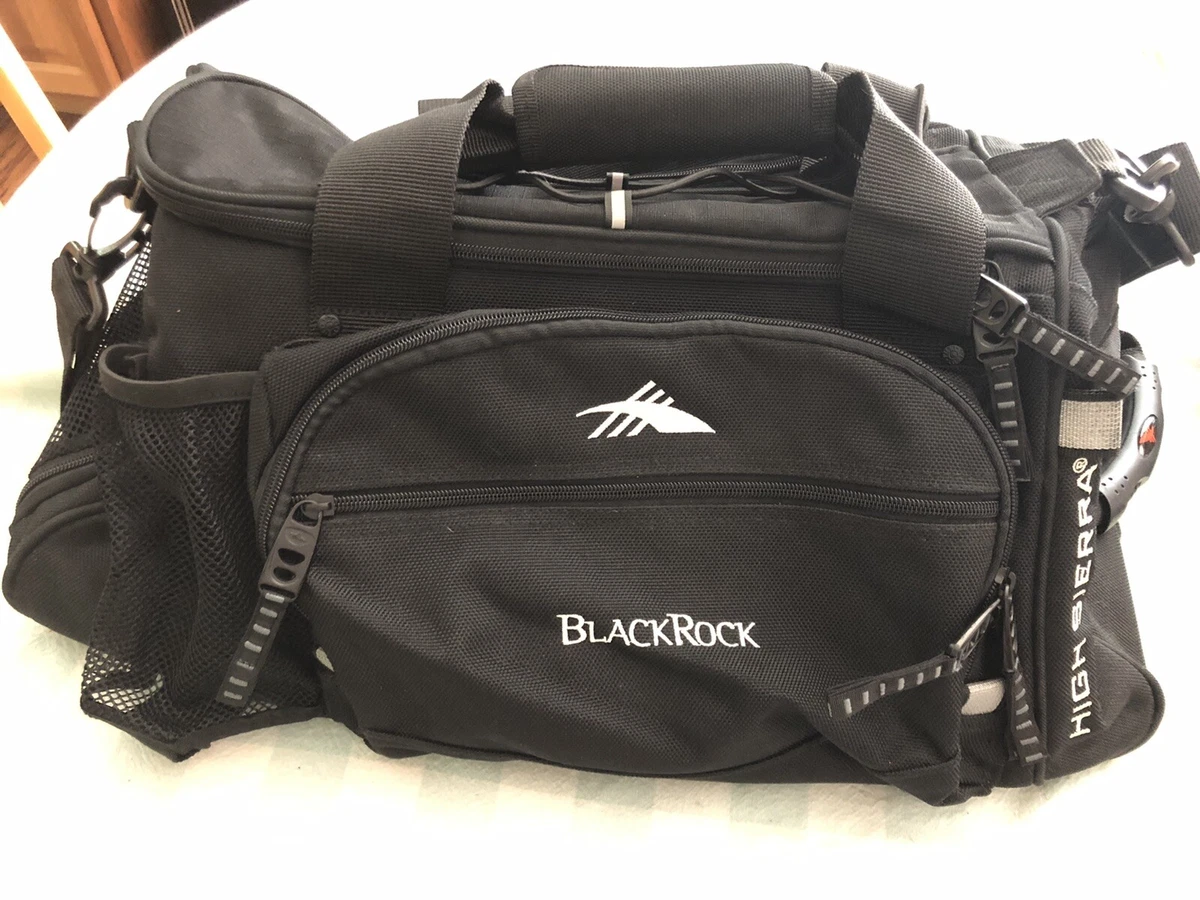 High Sierra Sport Duffel Gym Bag Tote Black Heavy Duty-Used-21Lx9wx11deep |  eBay
