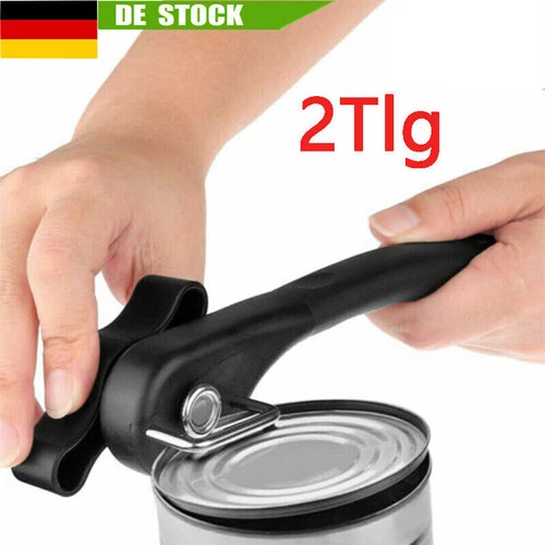 2x Manueller Dosenöffner Büchsenöffner Sicherheitsdosenöffner ohne scharfe Kante - Bild 1 von 10