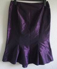 Neu - Vera Mont festlich schimmernder Rock Gr. 42  46 XL A-Linie lila violett