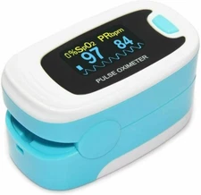 USA FDA Color Finger Pulse Oximeter Blood Oxygen Meter SpO2 Heart Rate Monitor