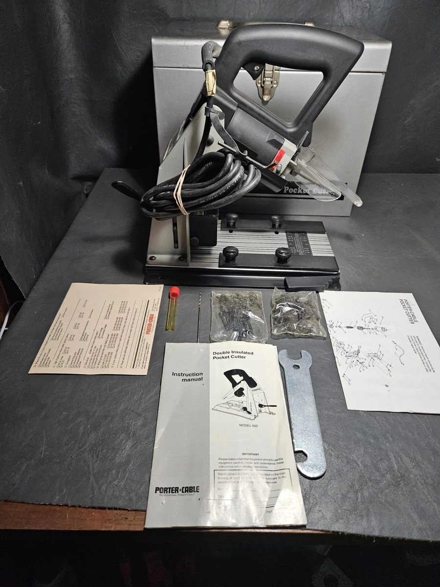 Porter cable outlet pocket cutter