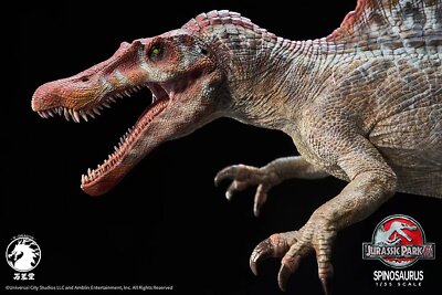 【希少】W-DRAGON スピノサウルス 1/35スケール フィギュア W-Dragon 1/35 Spinosaurus Figure Dinosaur Spino Statue Collector
