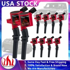 HIGH PERFORMANCE IGNITION COIL 10 PACK FOR FORD F250 4.6L/5.4L/6.8L/V8/V10 DG508