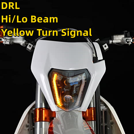 KTM ヘッドライトユニット オートバイ LED ヘッドライト ヘッドランプ KTM EXC EXCF SX SXF